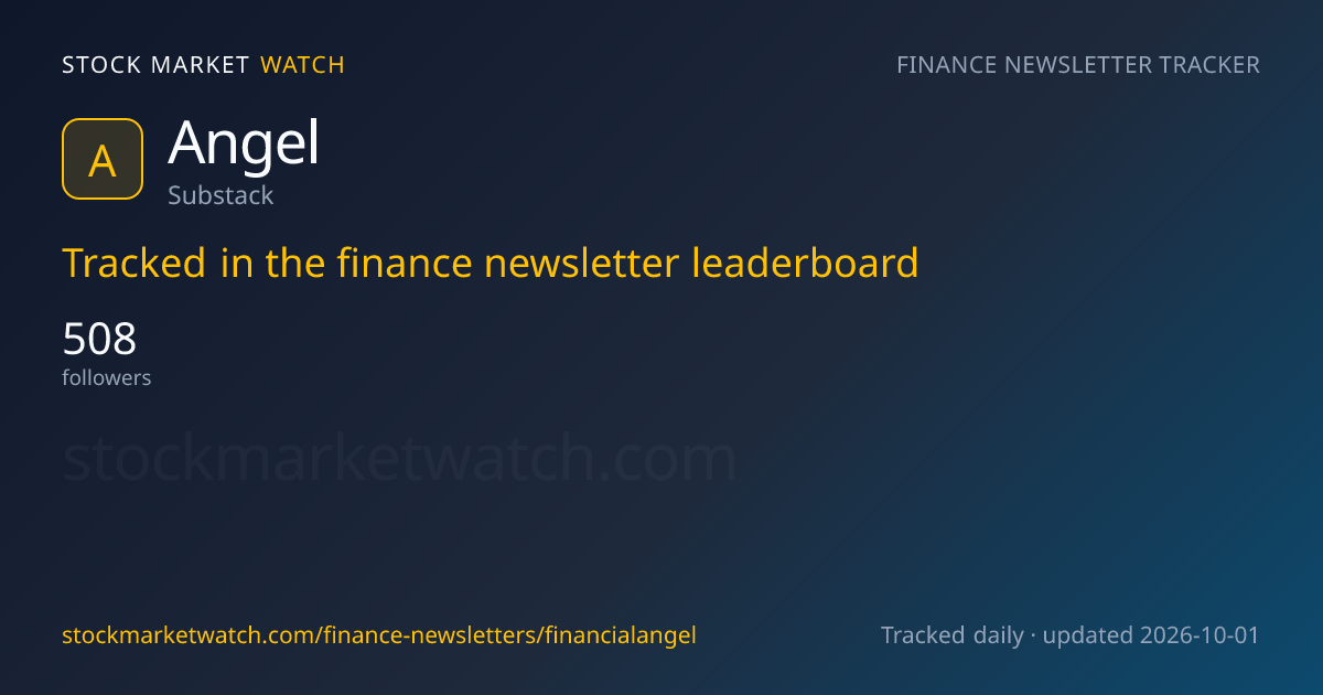 金融Angel — rank, subscribers and growth, tracked by Stock Market Watch