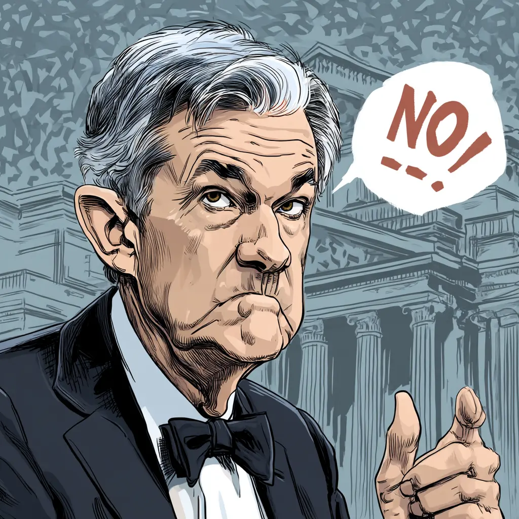 jerome powell says no